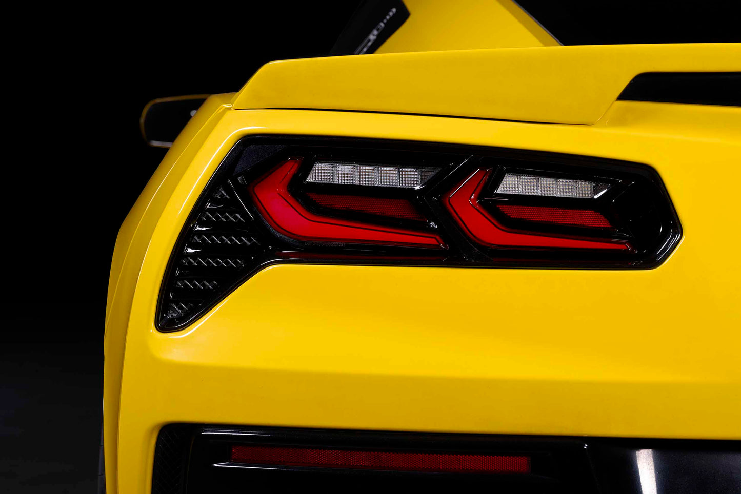 Morimoto Chevrolet Corvette C7 XB LED Tail Lights, 2014-2019, Stingray, Z51, Grand Sport, Z06 & ZR1, C8 Style, Red Lens, Set, LF755