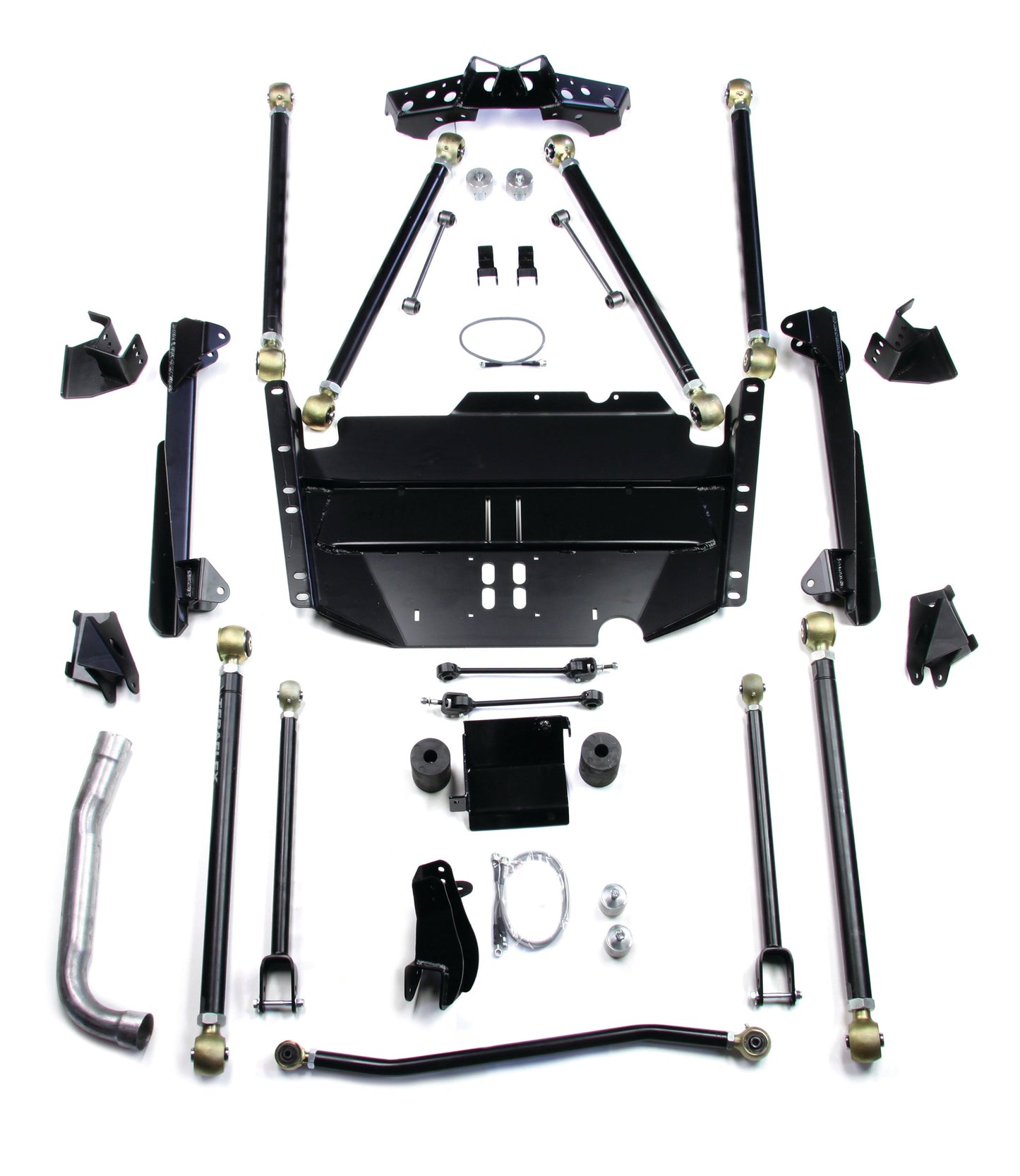 TeraFlex Jeep Wrangler LJ LWB Pro LCG Long Arm Suspension System for Coilover Setup