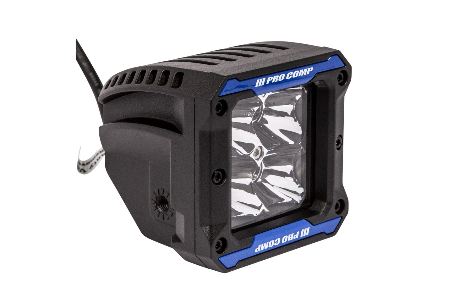 Pro Comp Generation 3 Pods, With included U-Brackets, 2x2 Square, 12W, White, Universal, Spot Beams, EXP76414P