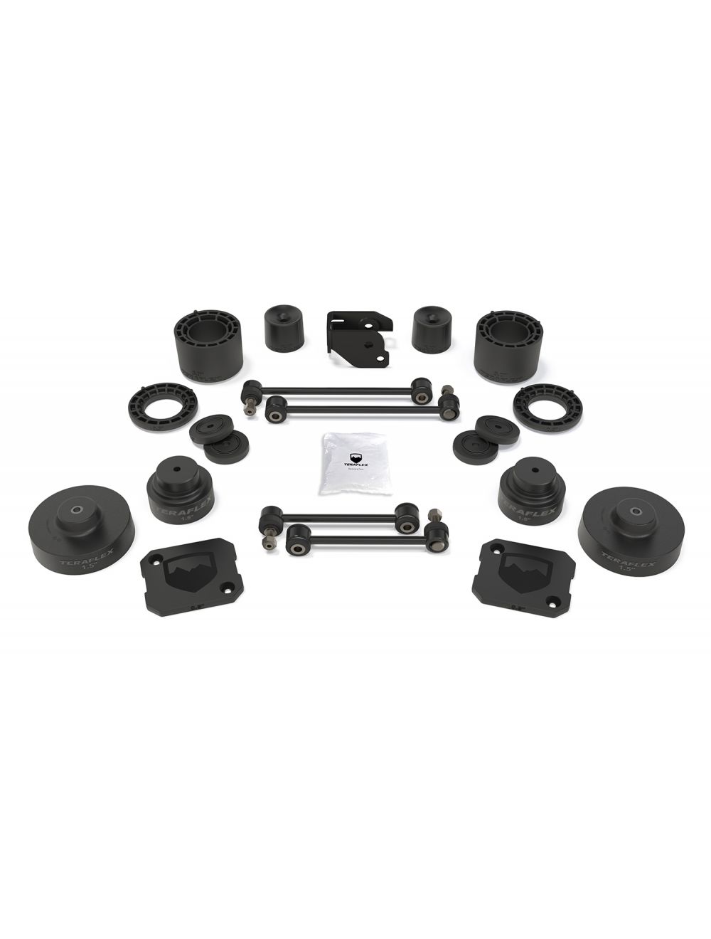 TeraFlex Jeep Gladiator JT 3.5" Performance Spacer Lift Kit, No Shocks