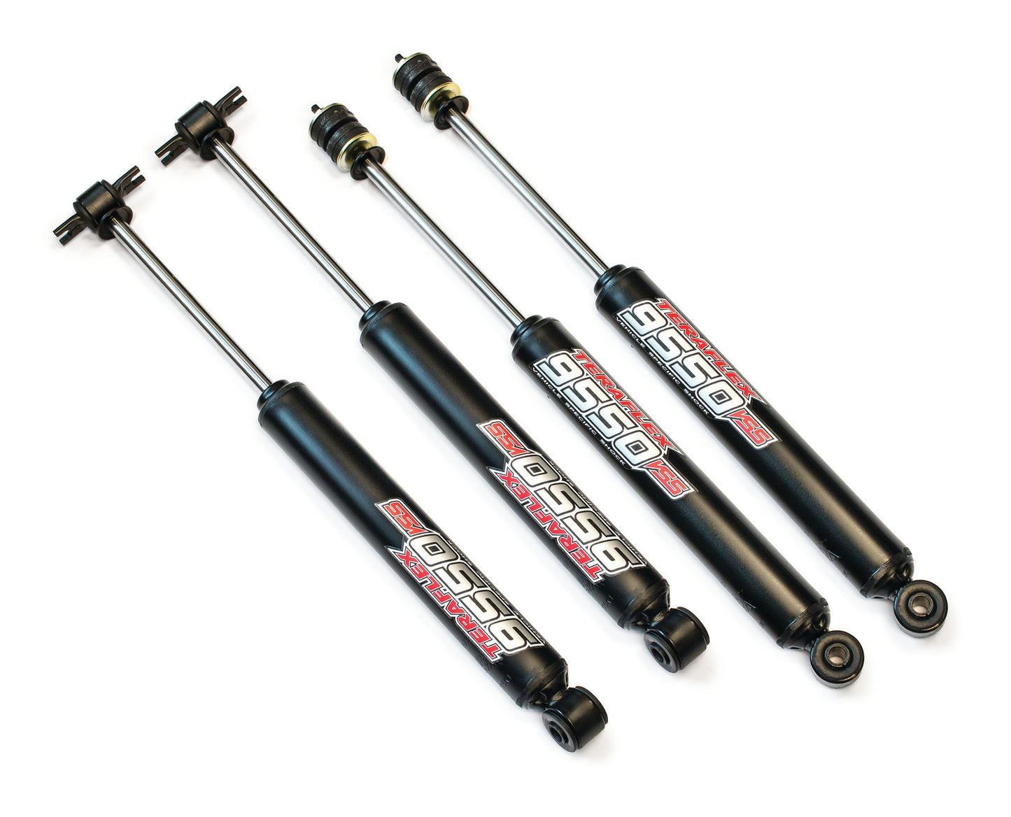 TeraFlex Jeep Wrangler JK 9550 VSS Twin Tube Shocks Shock Kit, 2.5" Lift
