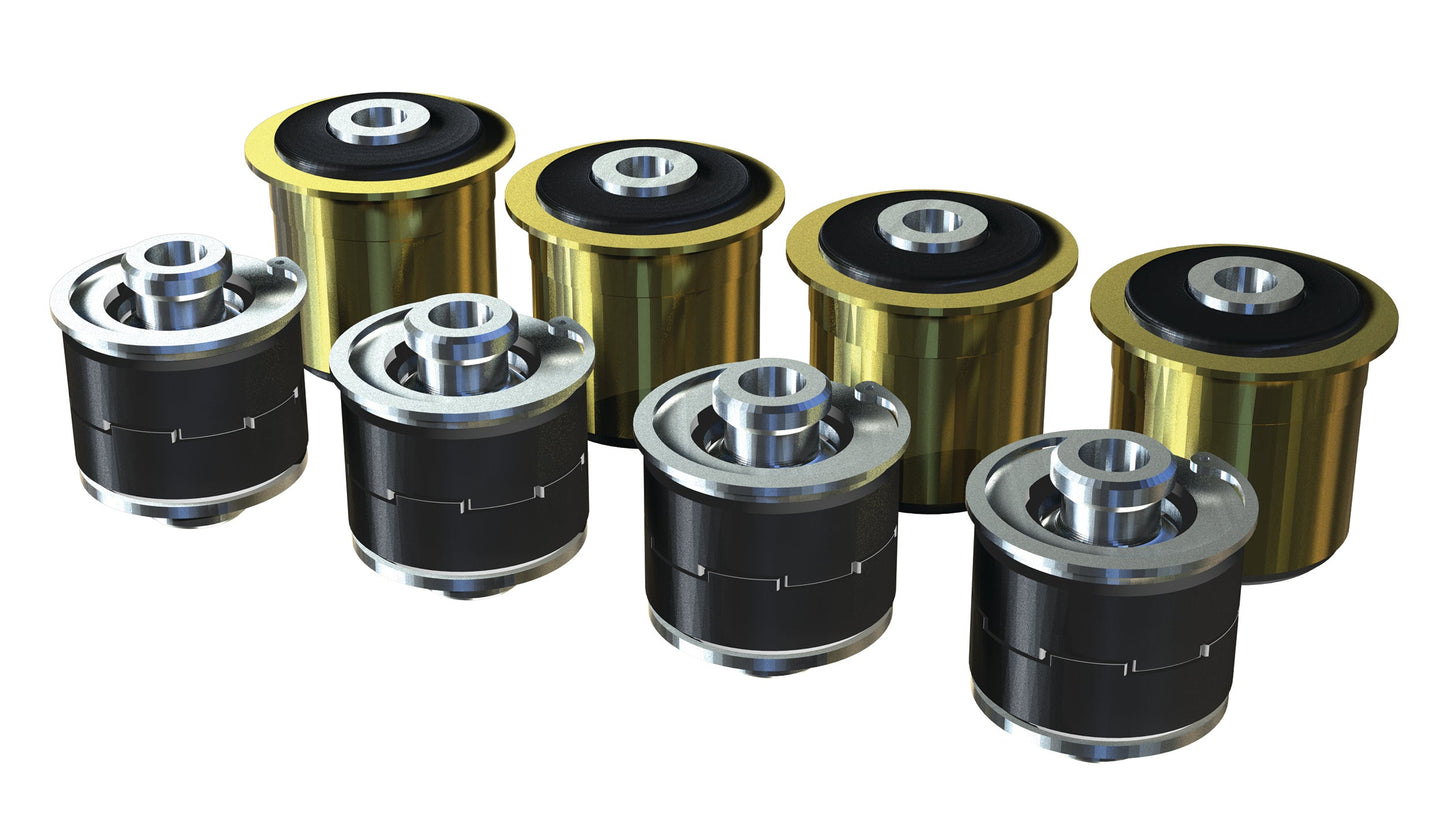 TeraFlex Jeep Wrangler TJ Joint Rebuild Kit, 4 Lower Short/Long Arms