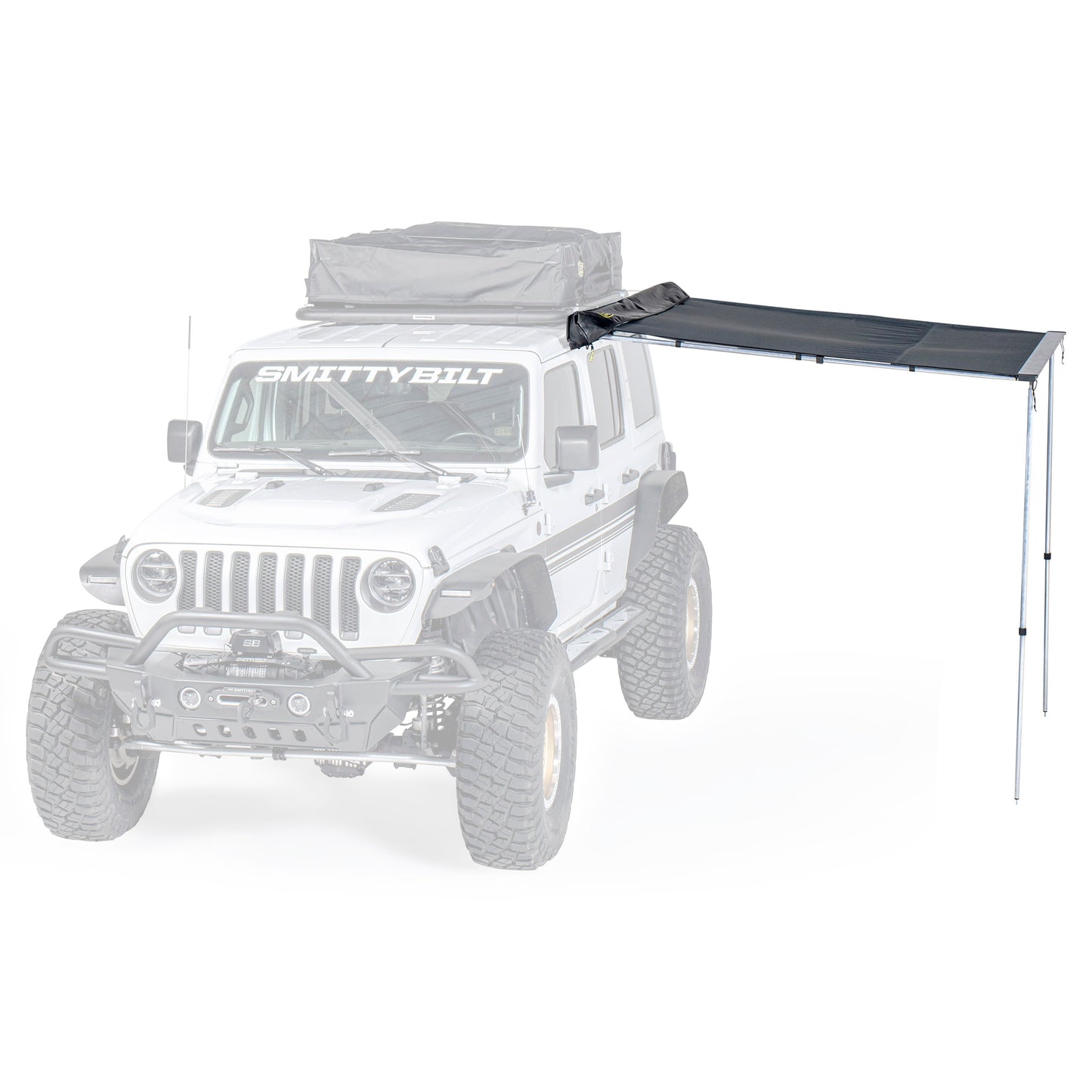 Smittybilt Universal Gen2 6? Tent Awning, Gray, 2587