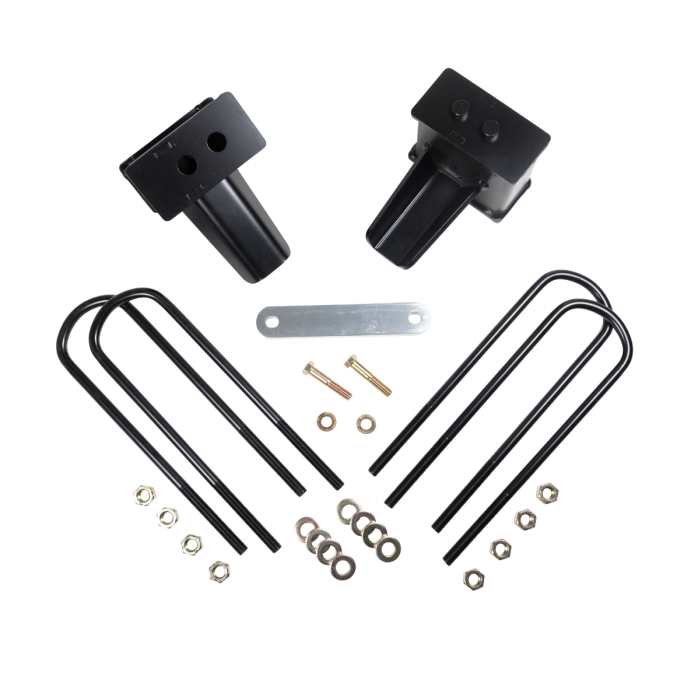 ReadyLift Ford F150 4" Rear Block Kit, 2021-2024, RWD/4WD, 26-21400