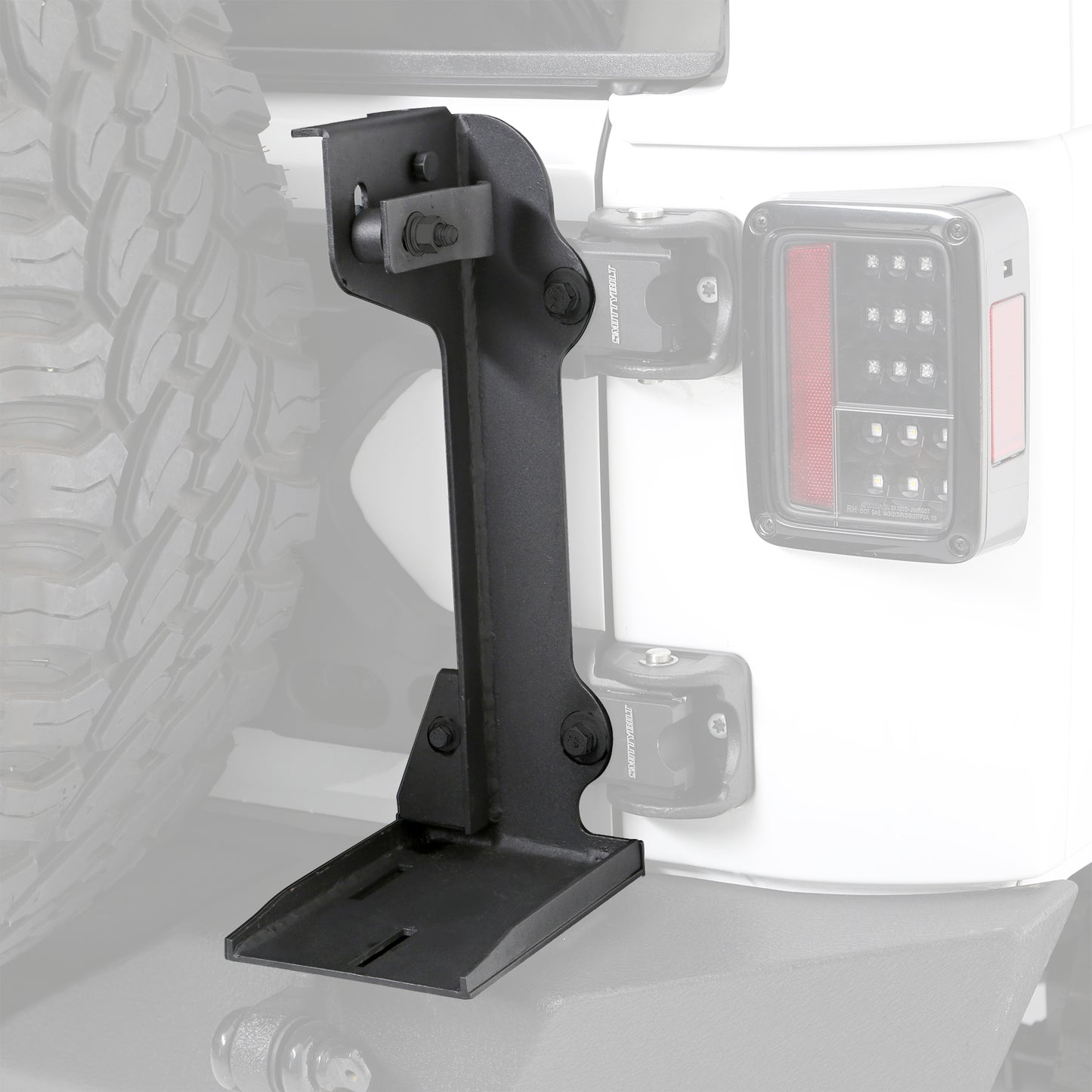 Smittybilt 2007-2018 Jeep Wrangler Trail Jack Mount for 2843, 2844