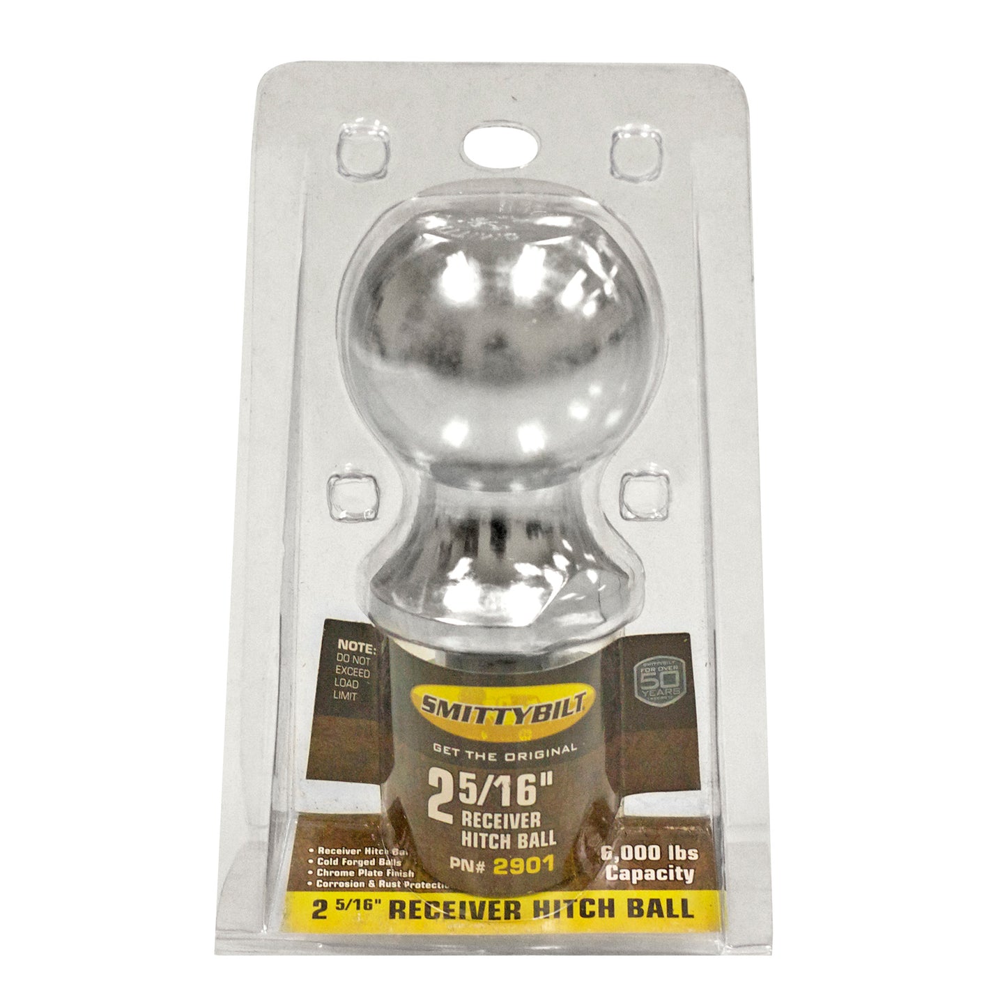 Smittybilt Universal 2 5/16" Receiver Ball, 2901