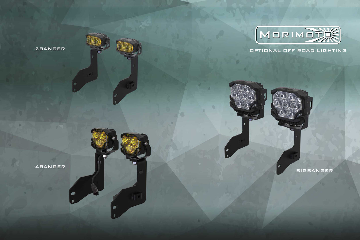 Morimoto Ford Super Duty XB LED Headlights, 2011-2016, Pair, White DRL, LF505-ASM