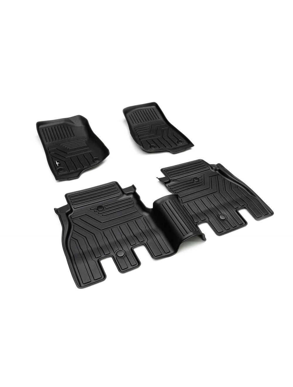 TeraFlex Jeep Wrangler JL 4 Door All-Weather Floor Liner Kit, Front & Rear