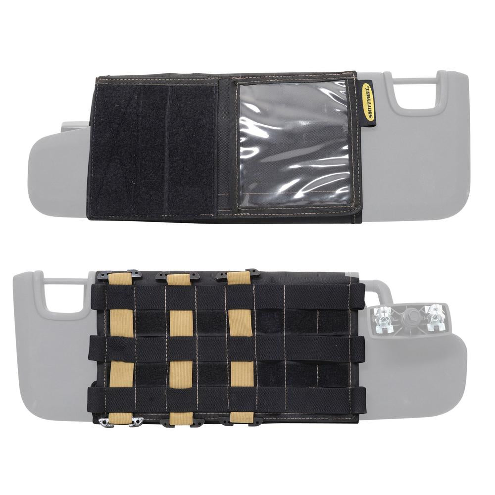 Smittybilt Universal GEAR Sunvisor Organizer Cover, 56644