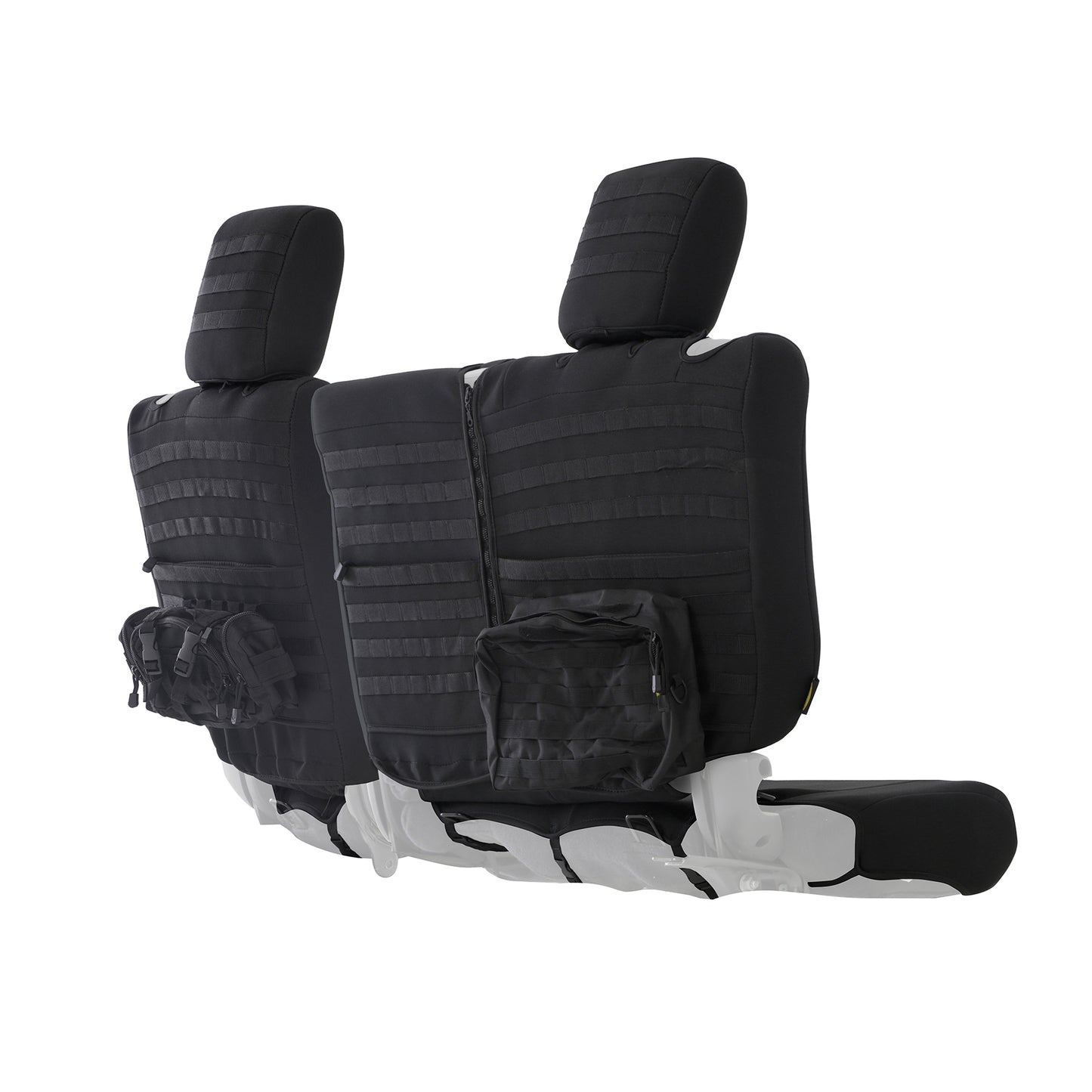 Smittybilt 2018-2025 Jeep Wrangler JL GEAR Custom Fit Rear Seat Cover, Black, 18+, 57646501