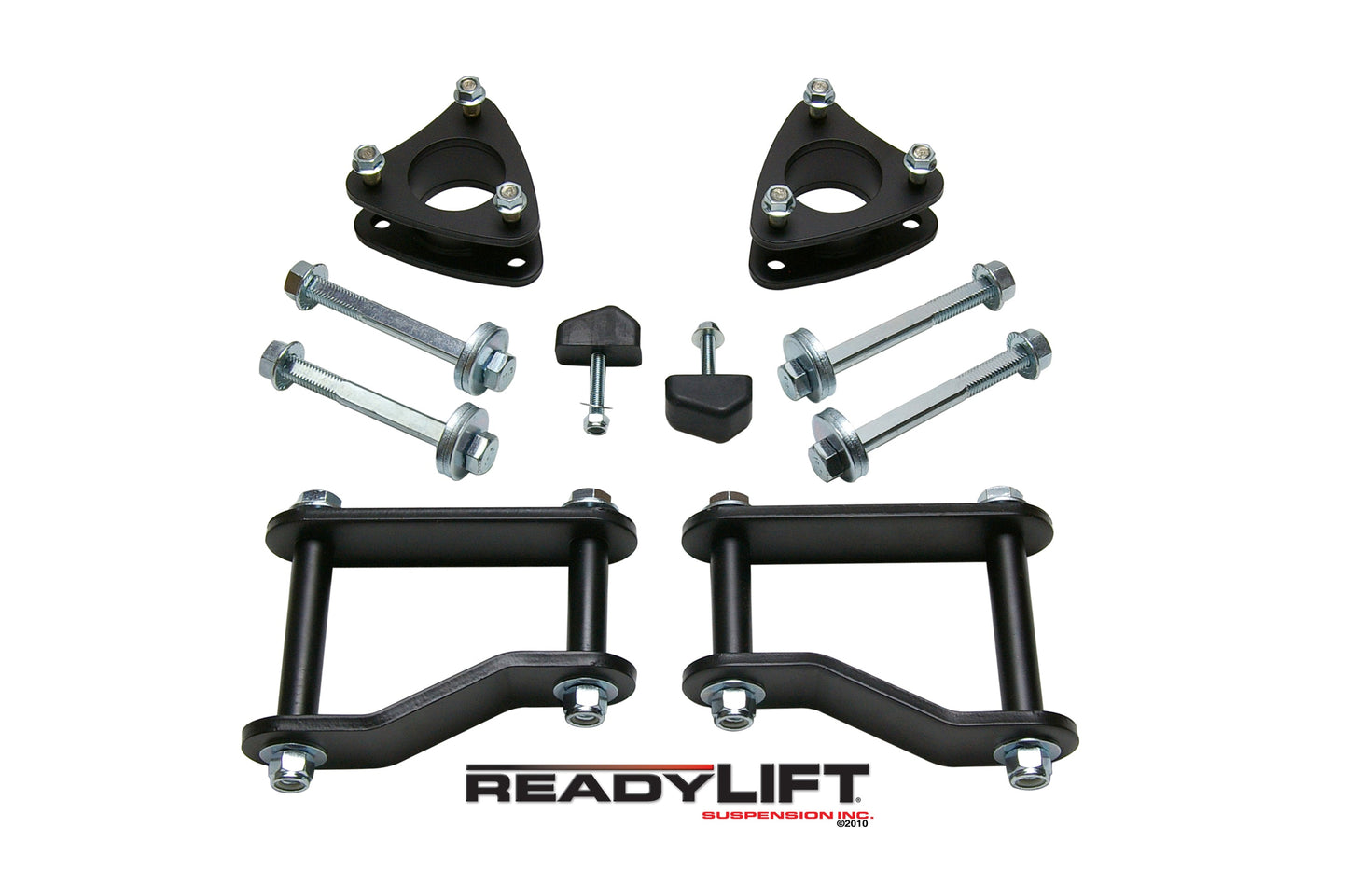 Nissan Frontier/Xterra -15 Only 2.5'' SST Lift Kit Front with 1.5'' Rear Shackle without Shocks, 2005-2021, RWD/4WD, 69-4510