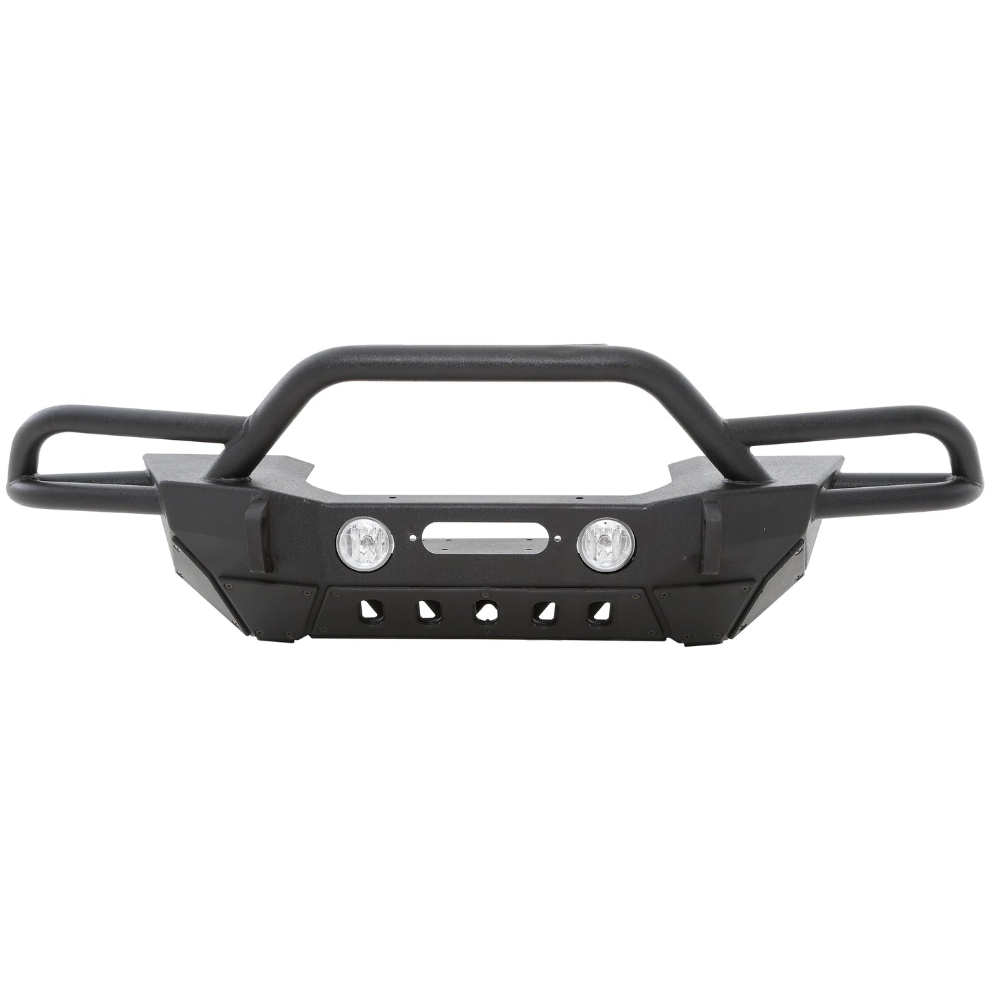 Smittybilt 2007-2018 Jeep Wrangler JK/JKU SRC Gen 2 Front Bumper, Textured Black, 76724