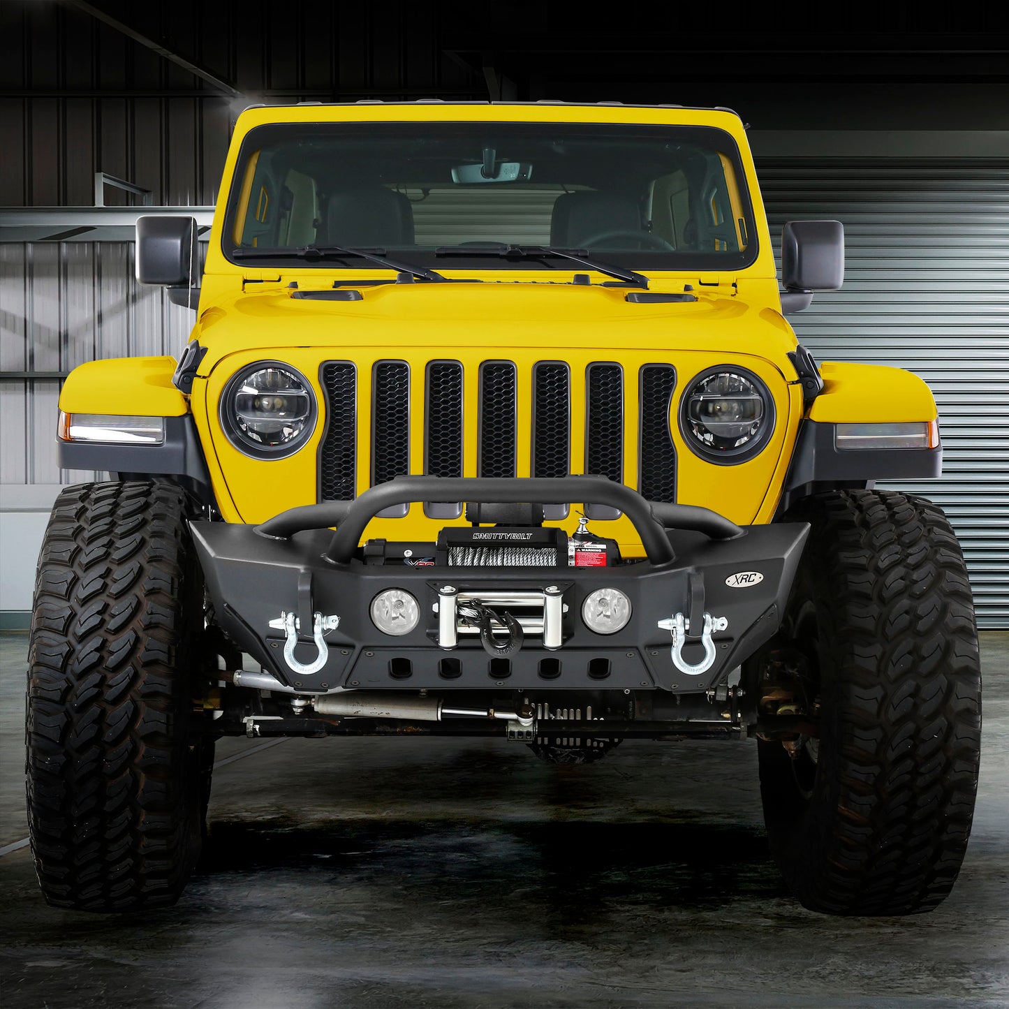 Smittybilt 2020-2025 Jeep Gladiator / 2018-2025 Jeep Wrangler Gen 2 XRC Front Bumper, 07-18, JL, 2/4 Door, 77807
