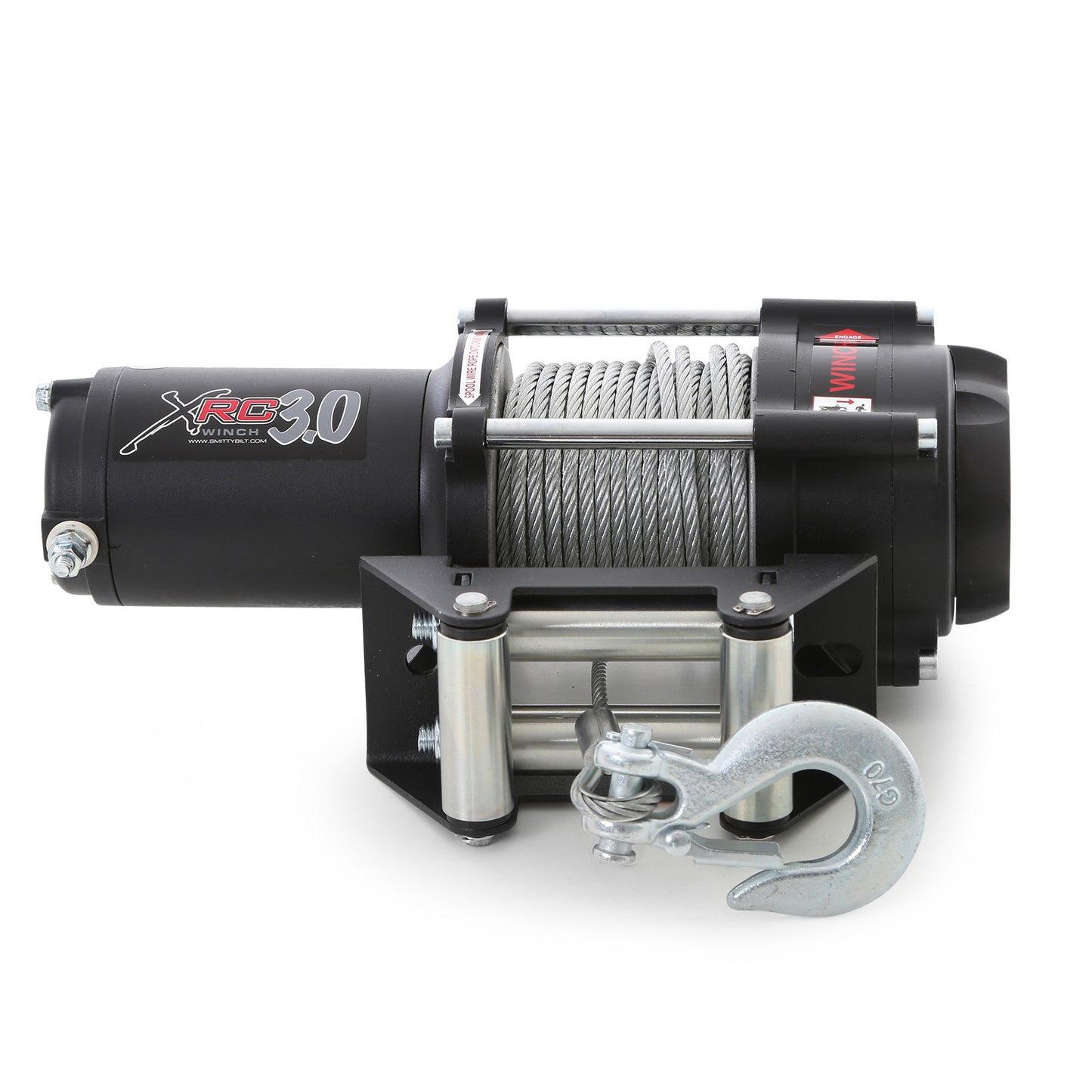 Smittybilt XRC-3 3000 LB ATV/UTV Winch with Steel Cable, Universal, 97203
