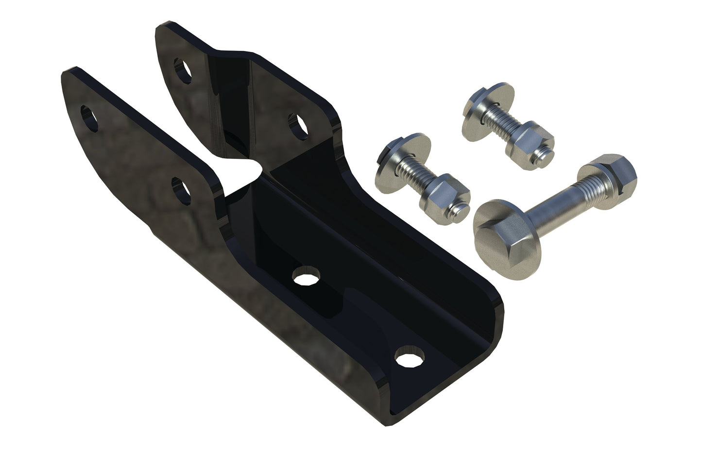 TeraFlex Jeep Wrangler TJ Rear Track Bar Axle Bracket Kit, Right Hand Drive