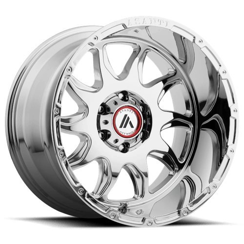 Asanti AB810 Ballistic Chrome Wheels