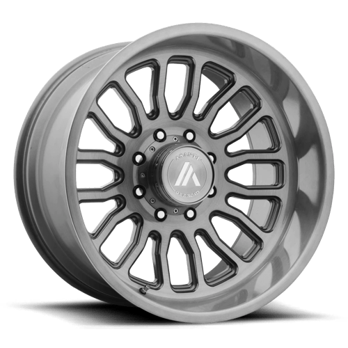 Asanti AB815 Workhorse Titanium-Brushed Wheels