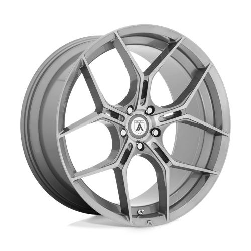 Asanti ABL-37 Monarch Titanium Brushed Wheels