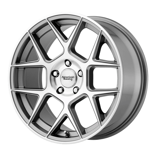 American Racing AR913 Apex Gunmetal Machined Face Wheels
