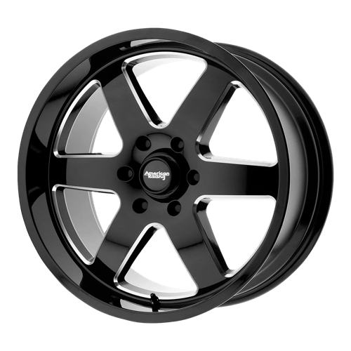 American Racing AR926 Patrol Gloss Black Milled Wheels