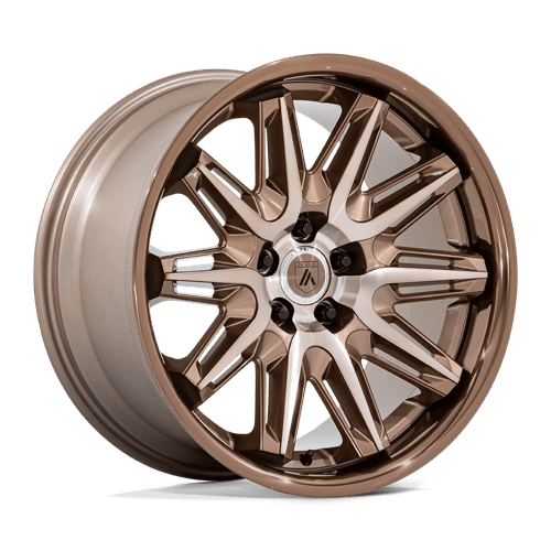 Asanti AB047 Imperator Bronze Machined W/ Bronze Tint & Ss Lip Wheels