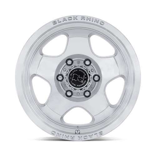 Black Rhino BR031 Sol Gloss Silver with Machined Face Wheels, Flow Formed, Aluminum