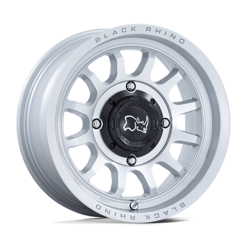 Black Rhino BU001 Rapid Hyper Silver & Machined UTV Rims