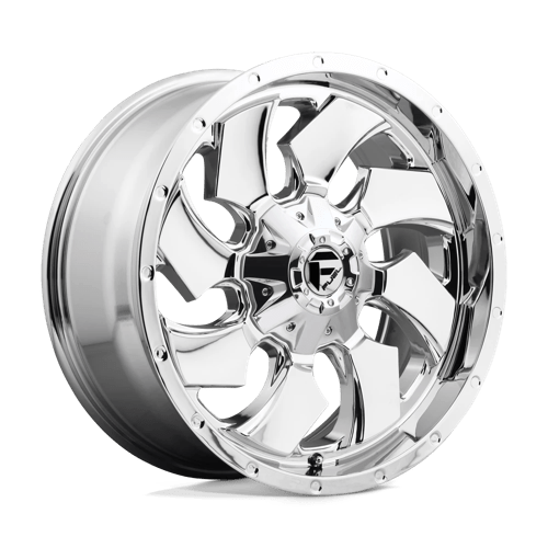 Fuel D573 Cleaver Chrome Plated 1-Piece Wheels