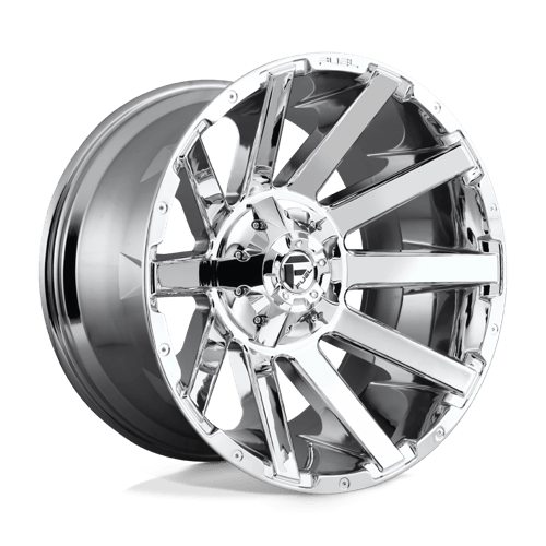Fuel D614 Contra Chrome Plated 1-Piece Wheels