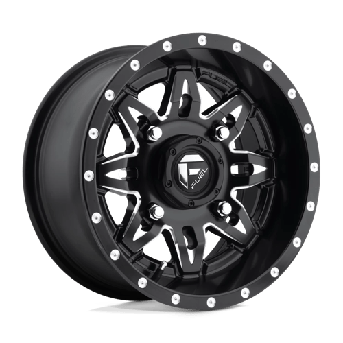 Fuel Lethal D567 Black Milled UTV Rims