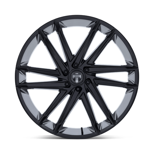 DUB DC275 Blaze Gloss Black Wheels, Cast Aluminum