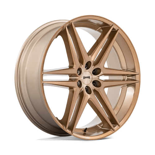 DUB S266 Dirty Dog Platinum Bronze 1-Piece Wheels