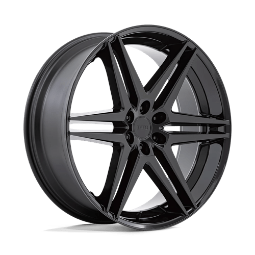 DUB S268 Dirty Dog All Glossy Black 1-Piece Wheels