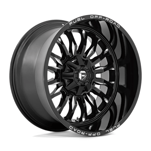 Fuel D795 Arc Gloss Black Milled 1-Piece Wheels