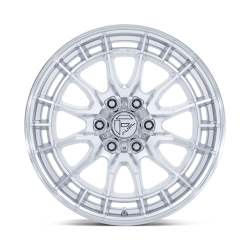Fuel Off-Road FC888 Revolt Hyper Silver with Machined Face Wheels, Cast Aluminum