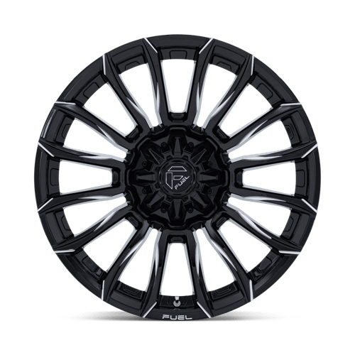 Fuel Off-Road FC889 Blade Gloss Black Milled Wheels, Cast Aluminum