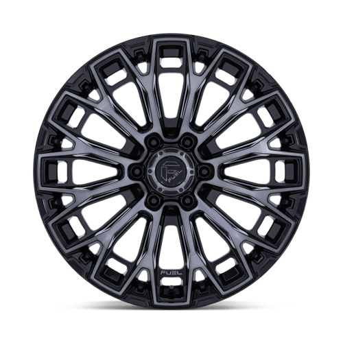 Fuel Off-Road FC882 Trax Gloss Black Machined Face DTCC Wheels, Cast Aluminum