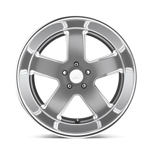 US Mags U118 Hustler Matte Gunmetal 1-Piece Wheels