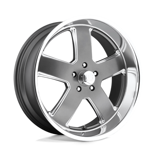 US Mags U118 Hustler Matte Gunmetal 1-Piece Wheels