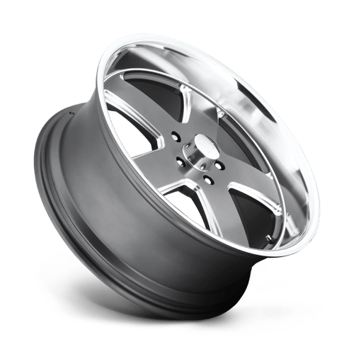 US Mags U118 Hustler Matte Gunmetal 1-Piece Wheels