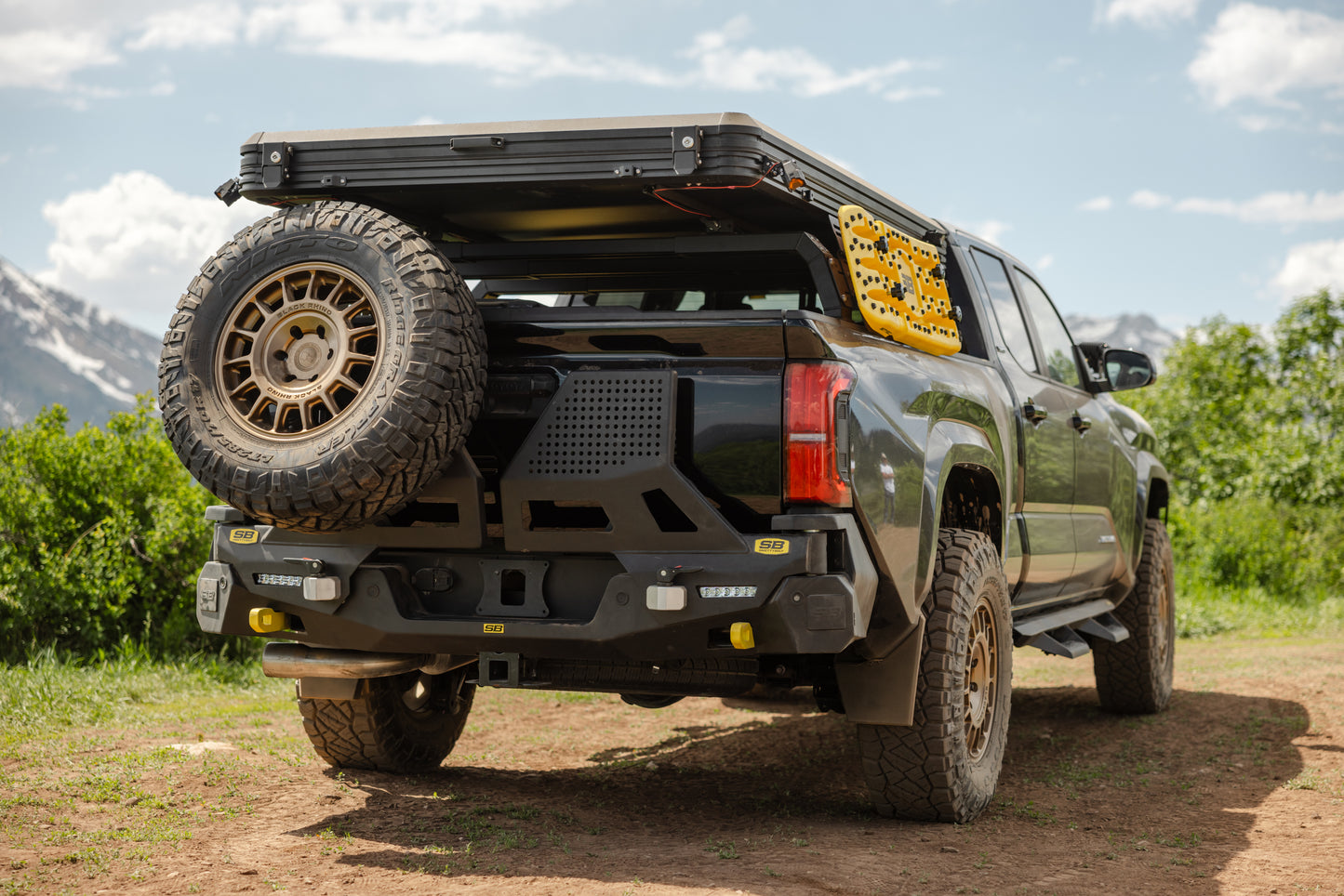 Smittybilt 2024-2025 Toyota Tacoma Rear Bumper, 24+, 61458W