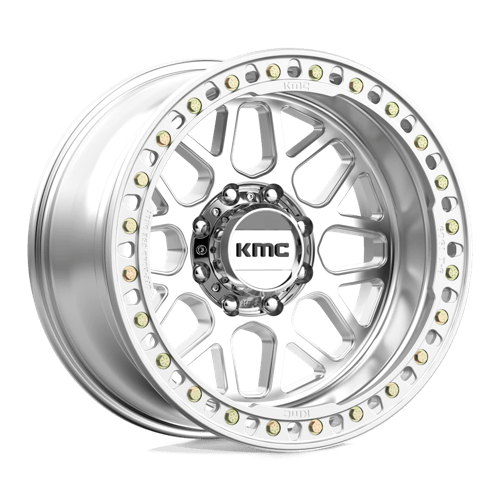 KMC KM235 Grenade Crawl Beadlock Machined Wheels
