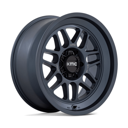 KMC KM725 Terra Metallic Blue Wheels