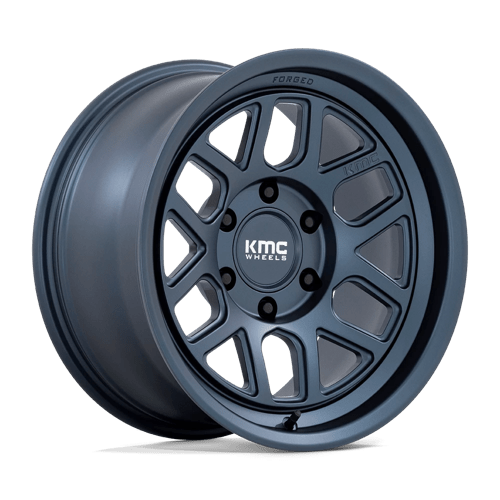 KMC KM446 Mesa Forged Monoblock Metallic Blue Wheels