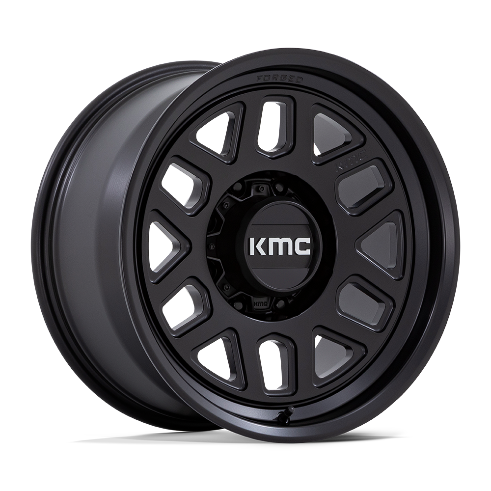 KMC KM451 Mesa Forged Monoblock Satin Black Wheels