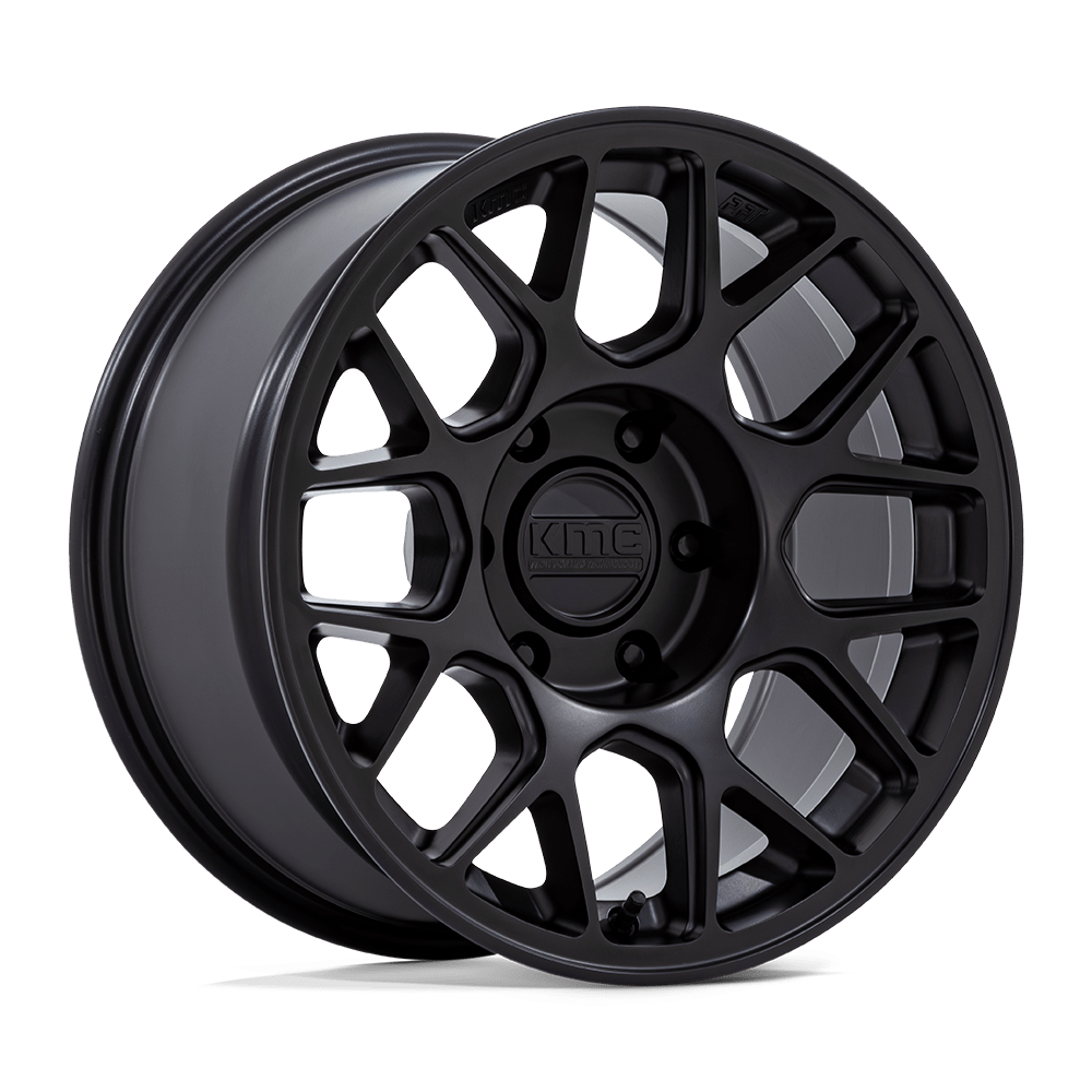 KMC KM730 Hatchet Matte Black Wheels