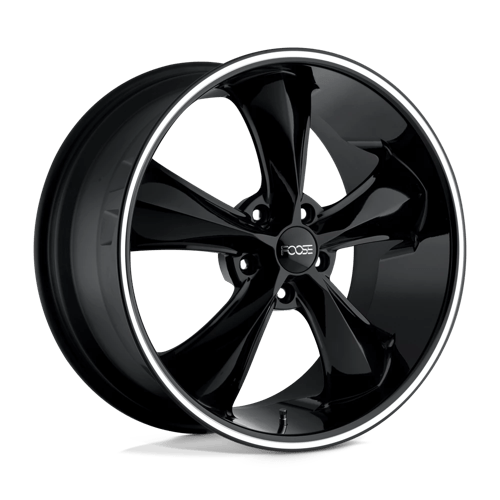 Foose F104 Legend Gloss Black Milled 1-Piece Wheels
