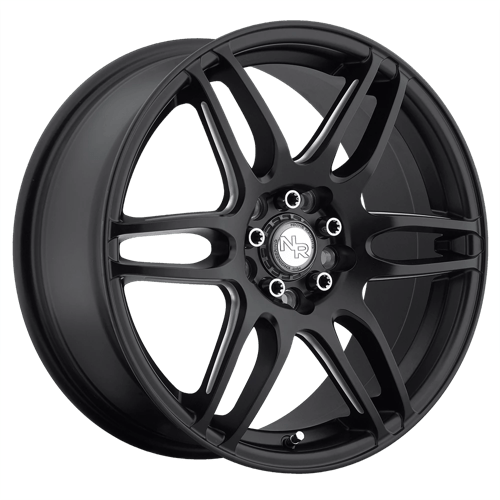 Niche M106 NR6 Matte Black Milled 1-Piece Wheels