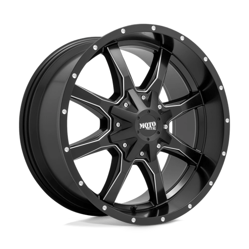 Moto Metal MO970 Semi Gloss Black Milled Wheels