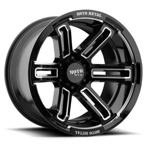Moto Metal MO991 Rukus Gloss Black Milled Wheels
